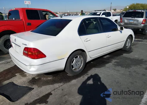 2002 Lexus Ls 430 z USA, uszkodzony, nr VIN JTHBN30F520054038